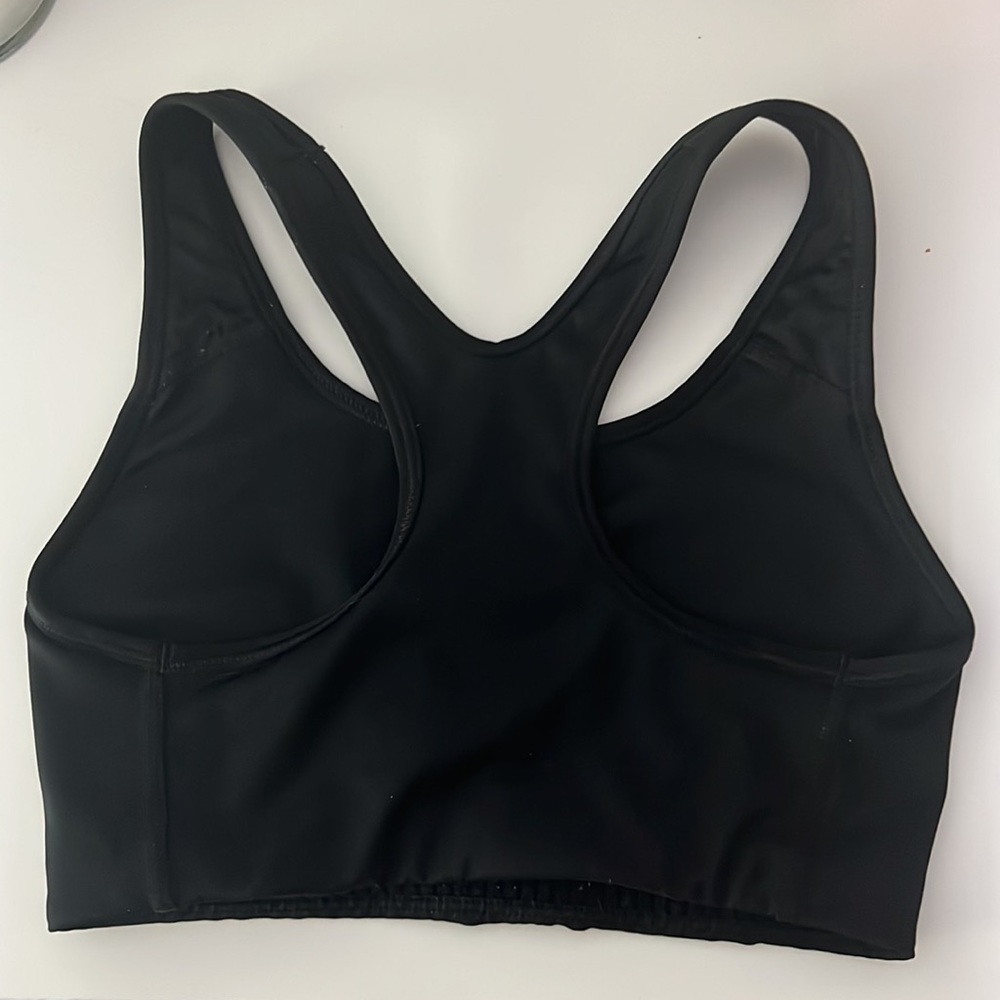 Nike black athletic sports bra - Picture 2 of 3